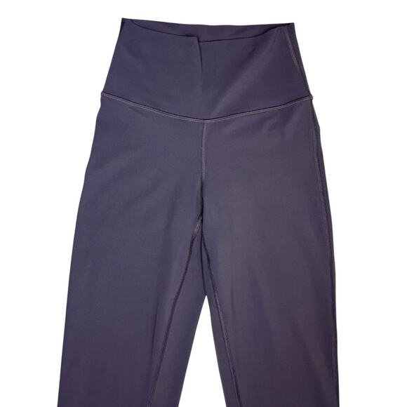 Athleta transcend slim pant flare leggings high waisted dusty purple activewear - Picture 3 of 8